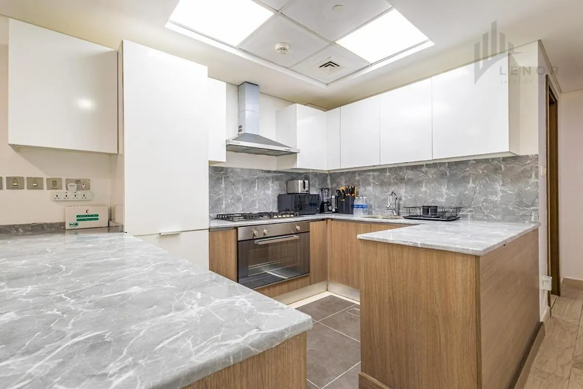 Апартаменты Modern 2Br Glowing Palm Trees Near Downtown Дубай
