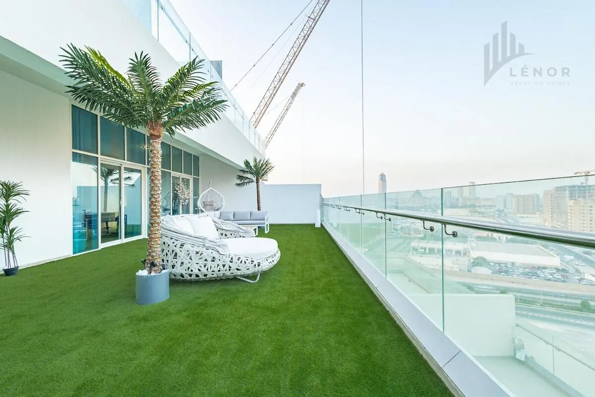 Апартаменты Modern 2Br Glowing Palm Trees Near Downtown Дубай