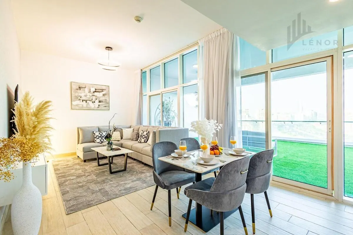 Апартаменты Modern 2Br Glowing Palm Trees Near Downtown Дубай